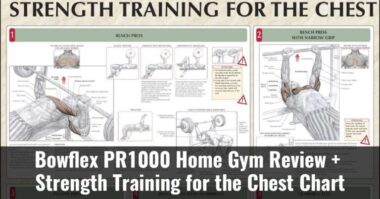 Bowflex Pr1000 Home Gym Review Strength Training For The Chest Chart