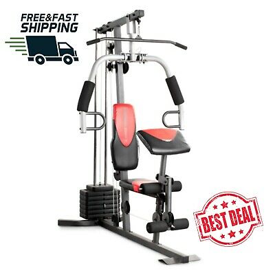 Home Gym System with 80 Lb. Vinyl Weight Stack Weider 2980 X